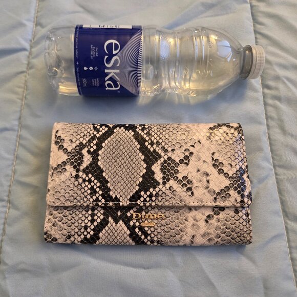 New Snake-print Woman's Dune Wallet - Picture 1 of 6